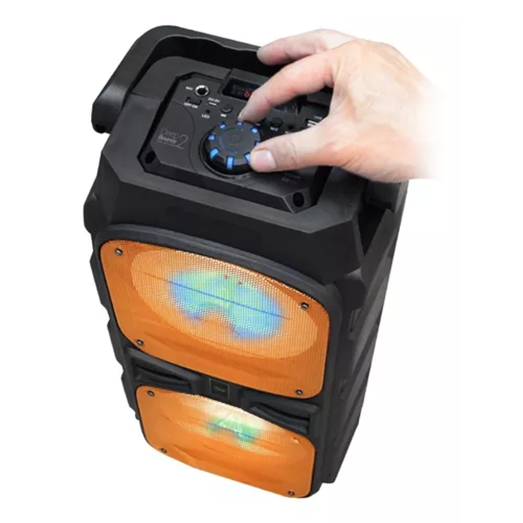 Parlante Mlab Deep Bounce 2 Bluetooth + Micrófono Verde 6