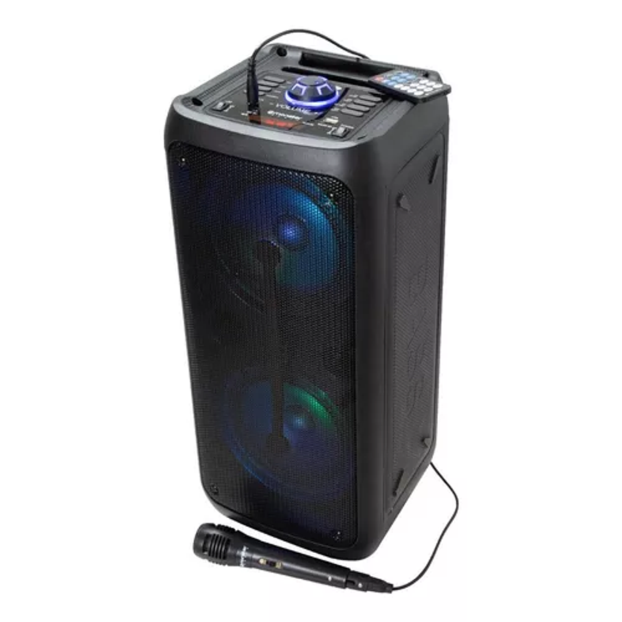 Parlante Karaoke Monster Audio 849bk 7000W RGB Doble 6