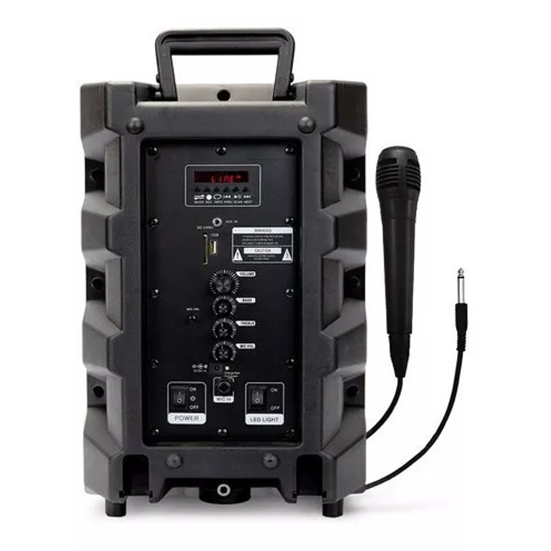 Parlante Karaoke Master G 8 | Spbt8b | Portátil Bluetooth 4