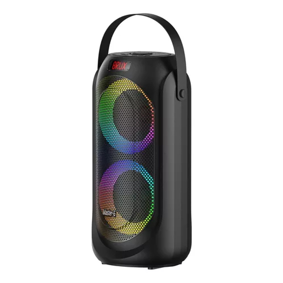 Parlante Karaoke Bluetooth 6,5 X2 Mgevo Color Negro 2