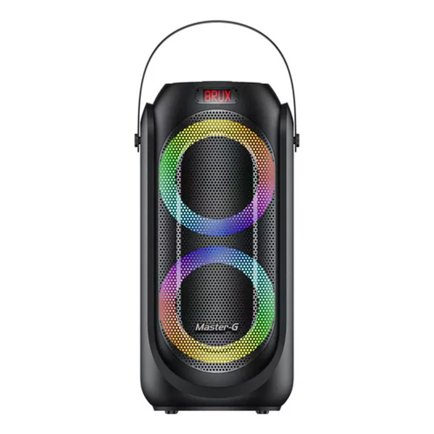 Parlante Karaoke Bluetooth 6,5 X2 Mgevo Color Negro 3