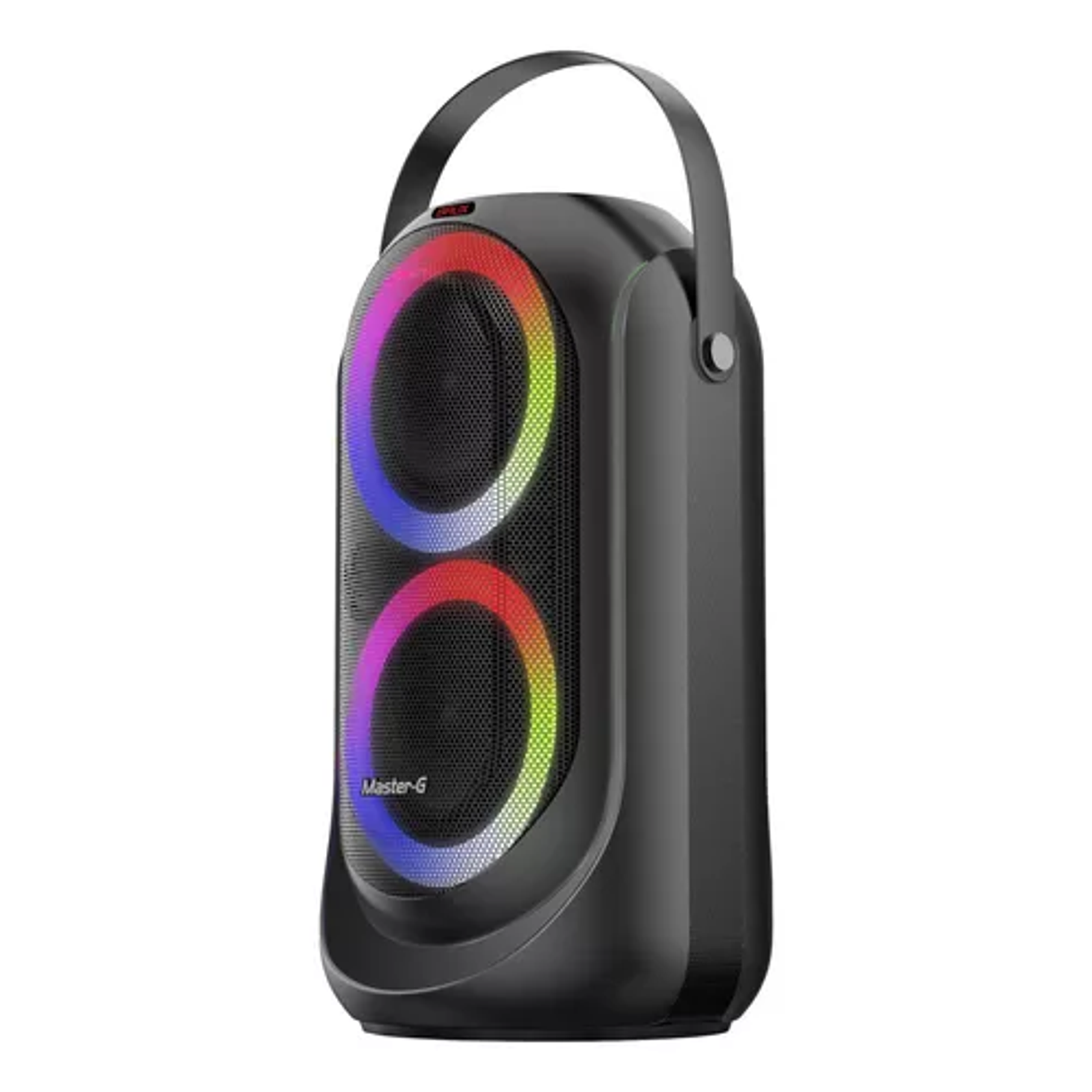 Parlante Karaoke Bluetooth 6,5 X2 Mgevo Color Negro 1