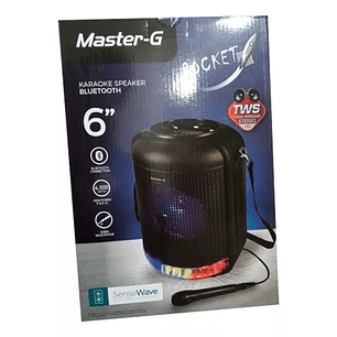 Parlante Karaoke Bluetooth Rocket Tws Master-g Mp3 Mgrocket