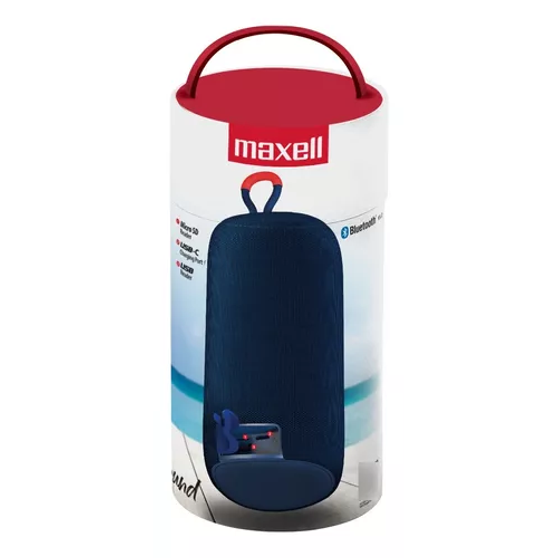 Parlante Bluetooth Maxell Distrikt Tws 7 Horas Azul 6