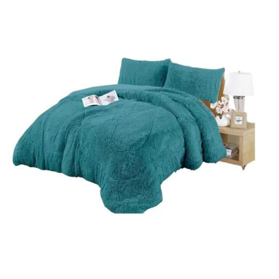 Cobertor Plumón Invierno Chiporro Liso Peludo Cama 2 Plazas 7