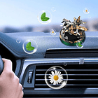 Aromatizador Para Auto con Carga Solar Avion  3