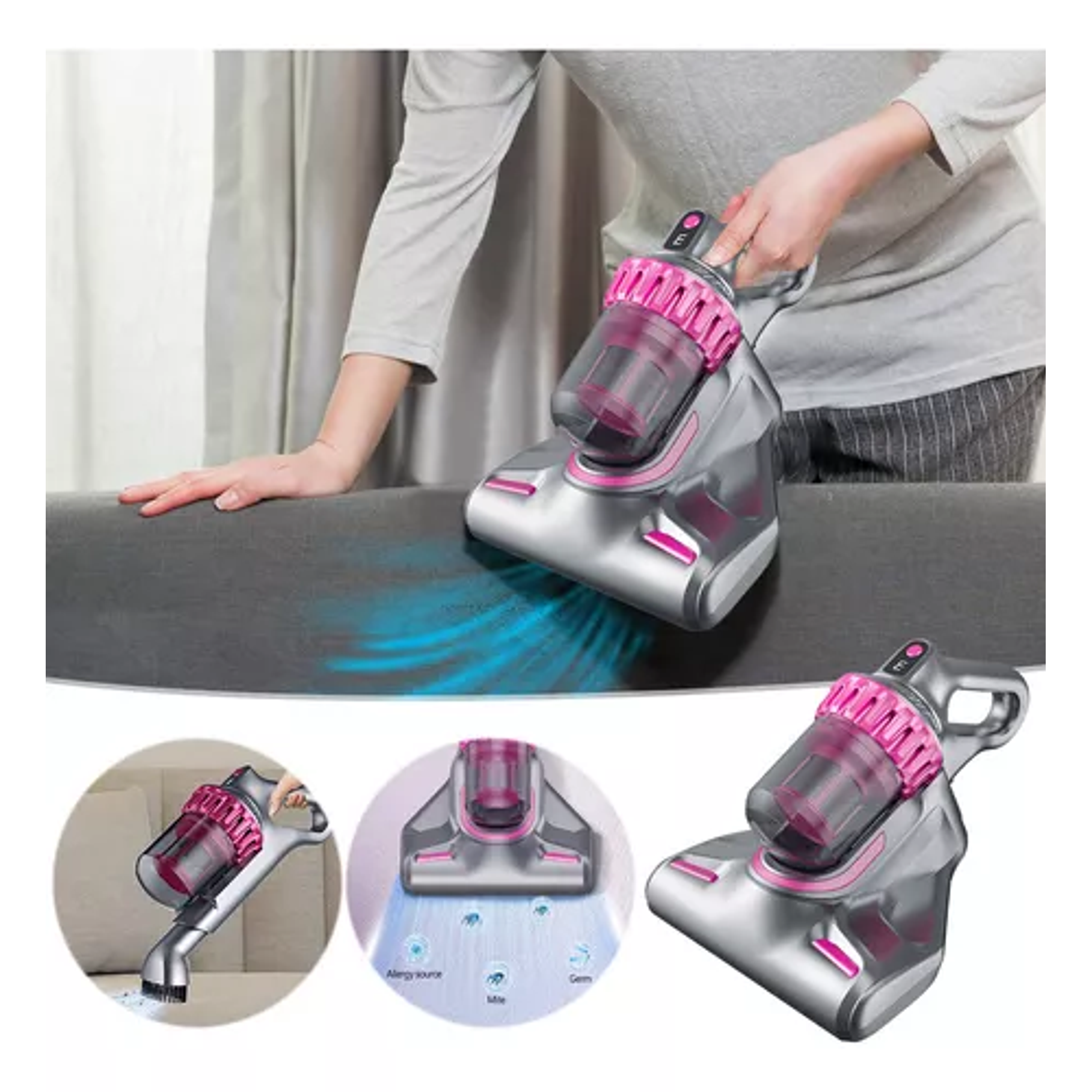 Aspiradora Inalámbrica Multifuncional Manual  3