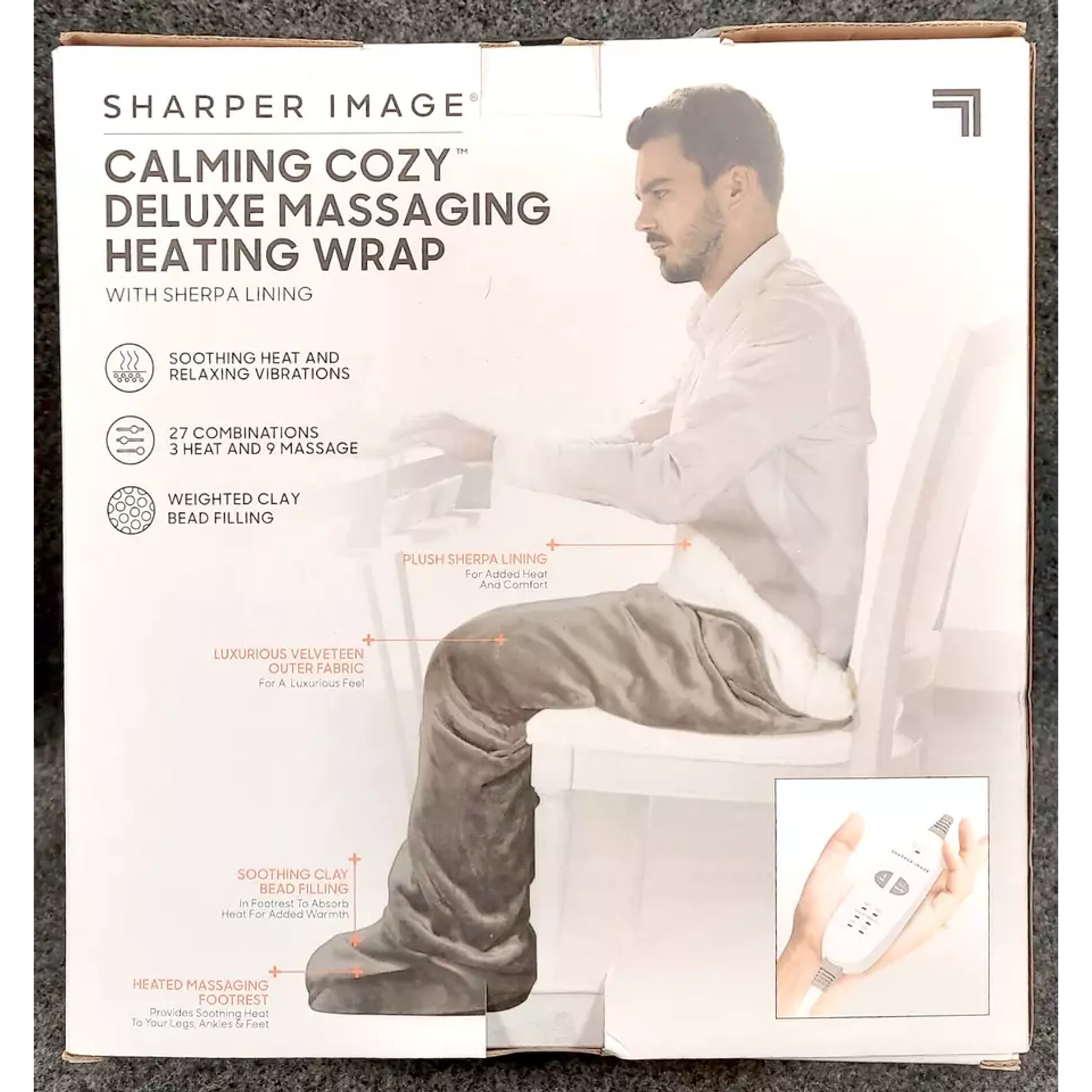 Envoltura Estimulante Masajedor Calor Calmante 4