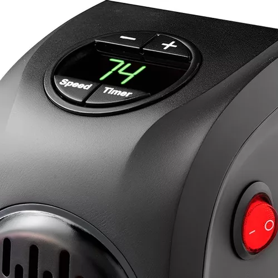 Mini Calentador Calefactor Personal Portátil 400w 110v Color Negro 2