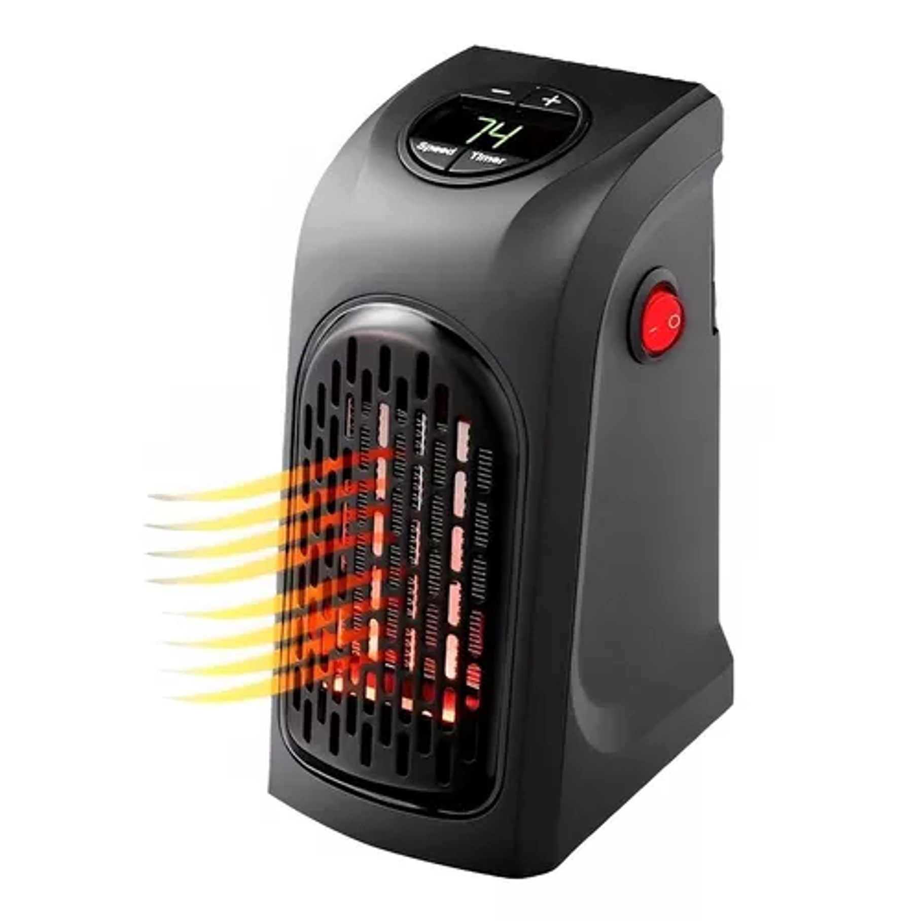 Mini Calentador Calefactor Personal Portátil 400w 110v Color Negro 1