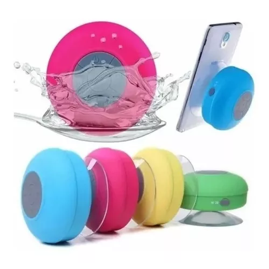 Parlante Música Manos Libre Para Ducha Impermeable Agua 3