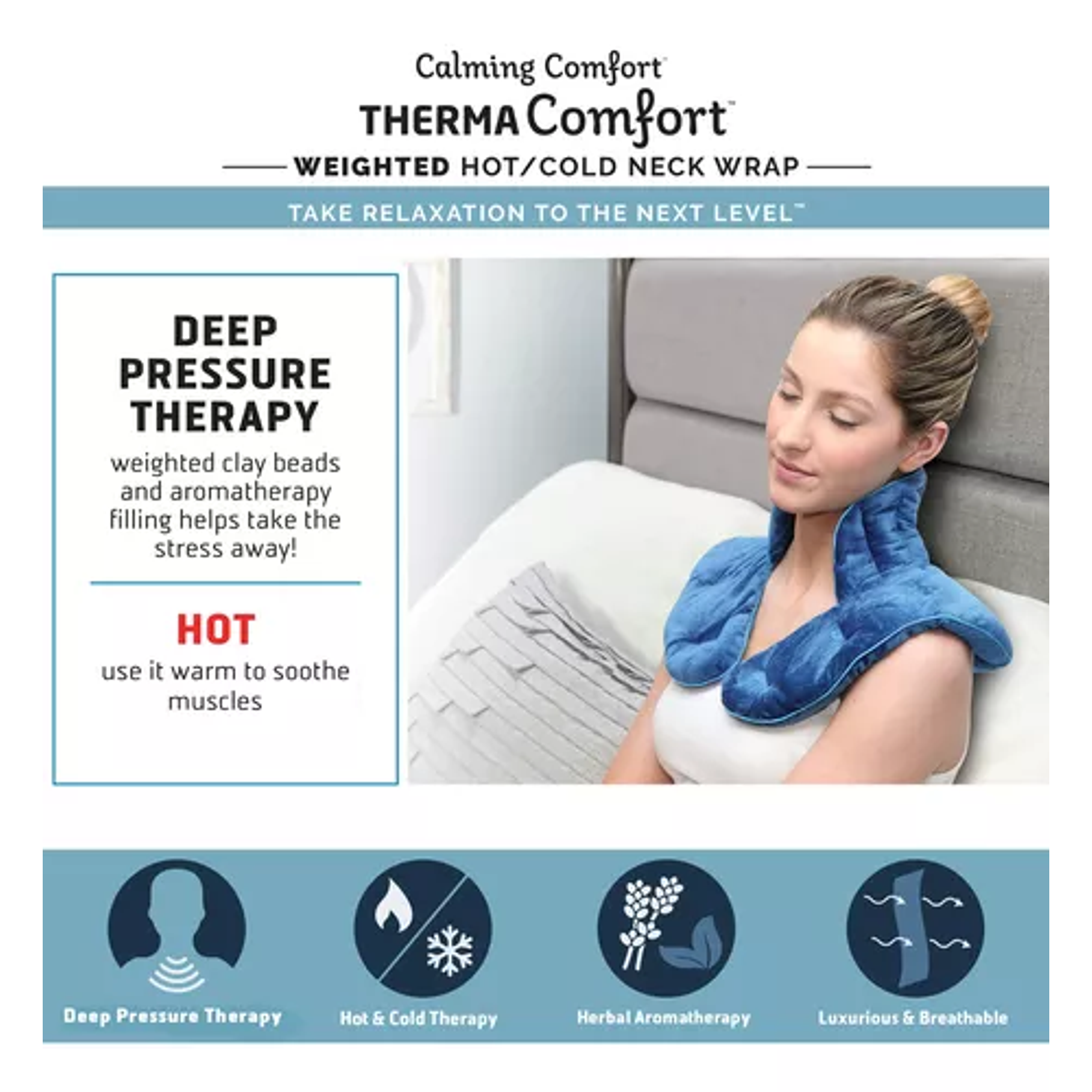 Masajeador Estimulador de Cuello Caliente Frio  4