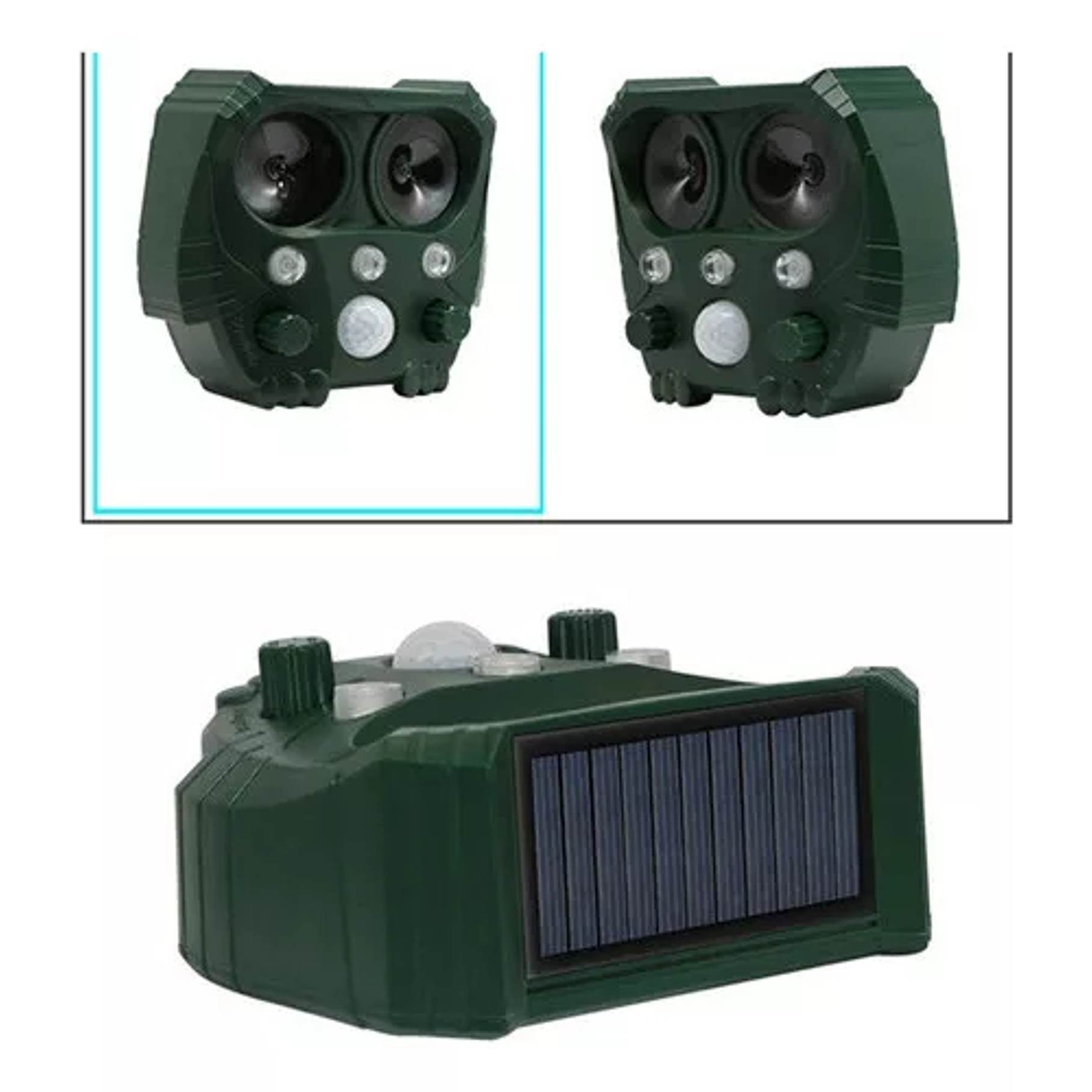 Disuasorio Ultrasónico Espanta Gatos Con Sensor 12m 2