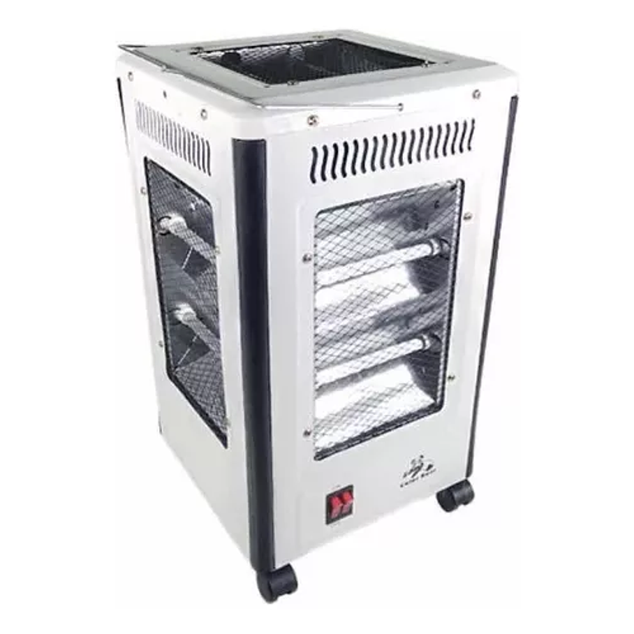 Estufa De Cuarzo Calentador Eléctrico Calefactor 2000w Color Blanco 2