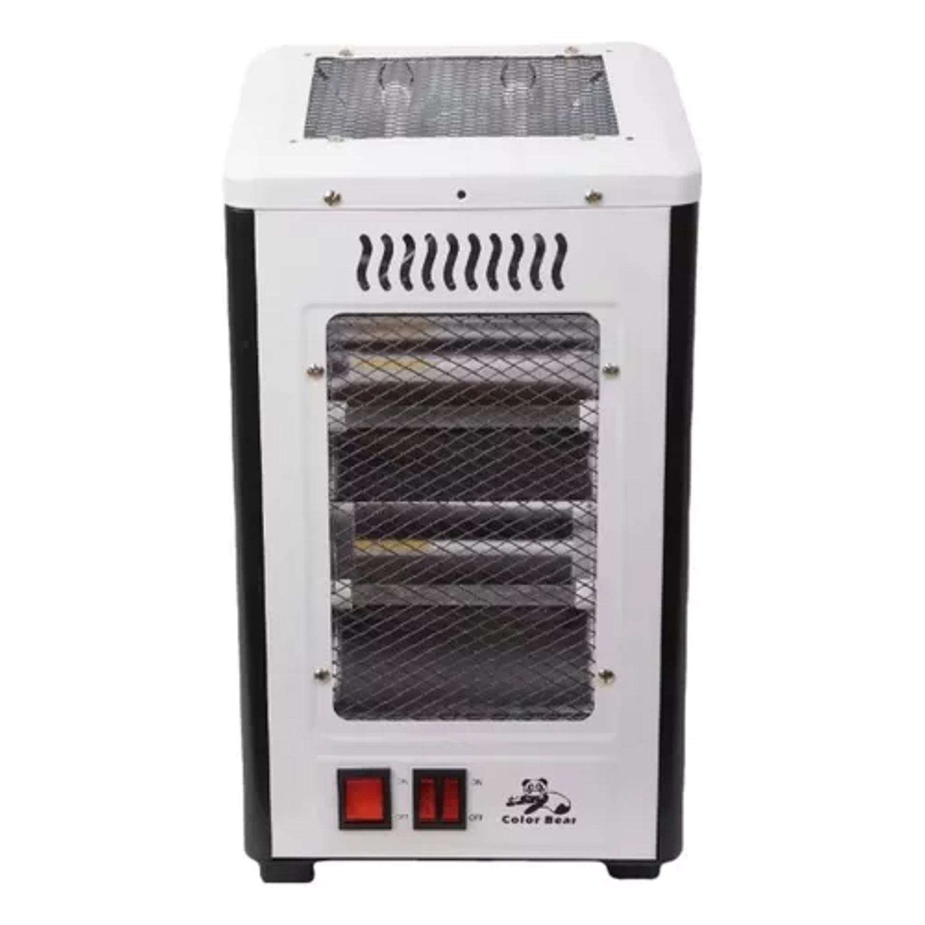 Estufa De Cuarzo Calentador Eléctrico Calefactor 2000w Color Blanco 3