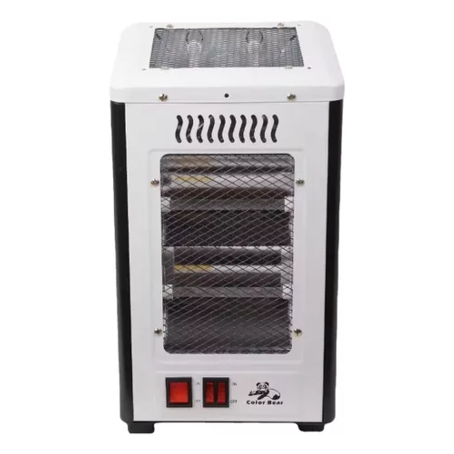 Estufa De Cuarzo Calentador Eléctrico Calefactor 2000w Color Blanco 3