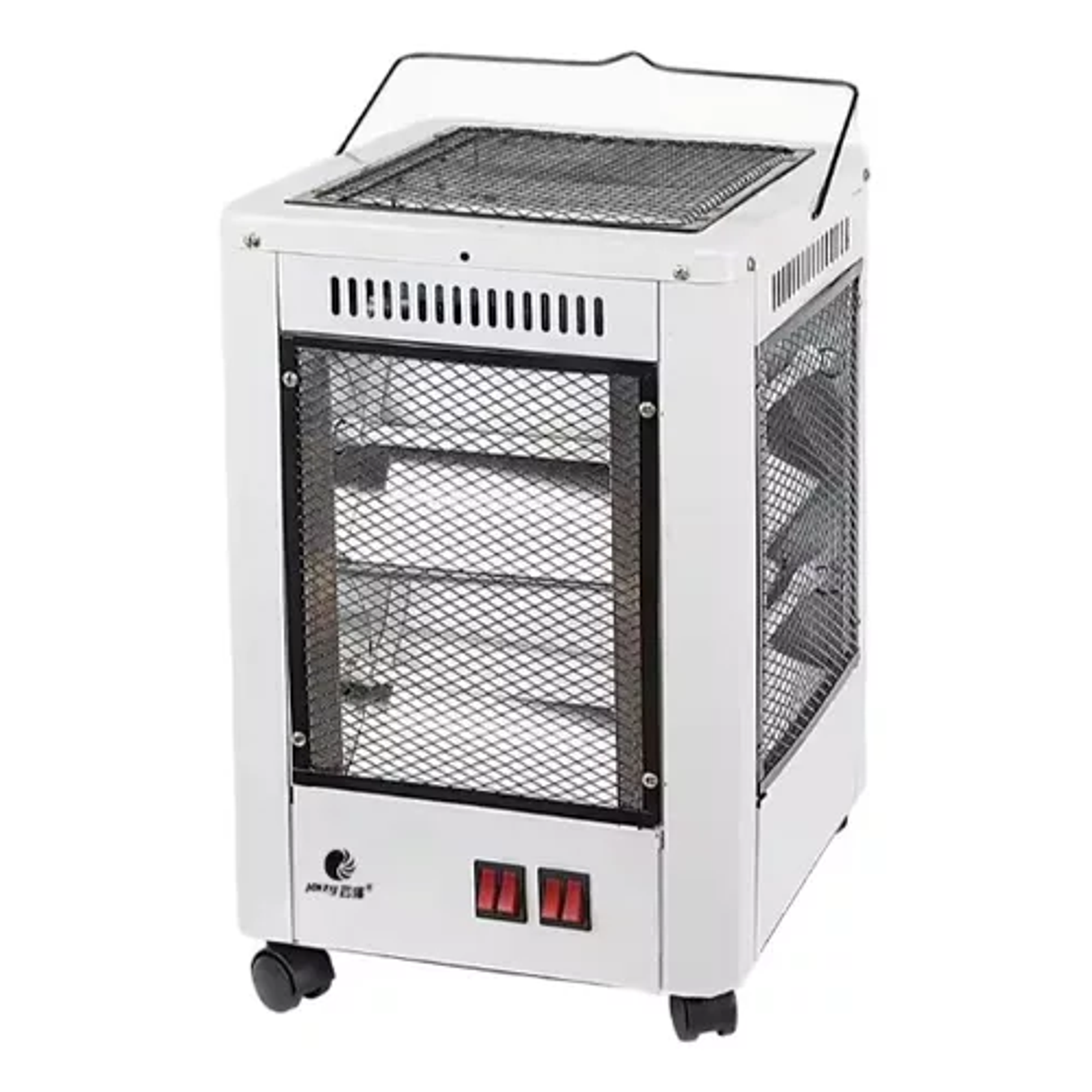 Estufa De Cuarzo Calentador Eléctrico Calefactor 2000w Color Blanco 4