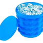 Cubeta Para Hacer Hielo Silicona Contenedor Hielo Ice Genie - Miniatura 3