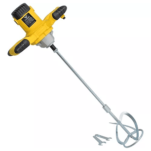 Mezclador Eléctrico De Cemento Y Pintura 120mm 1200w 59 Cm