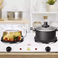 Cocinilla Eléctrica Encimera Portátil 2 Platos Práctica Color Blanco - Miniatura 4
