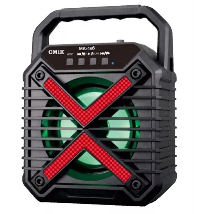 Parlante Inalambrica Bluetooth - Usb - Micro Sd - Radio 3