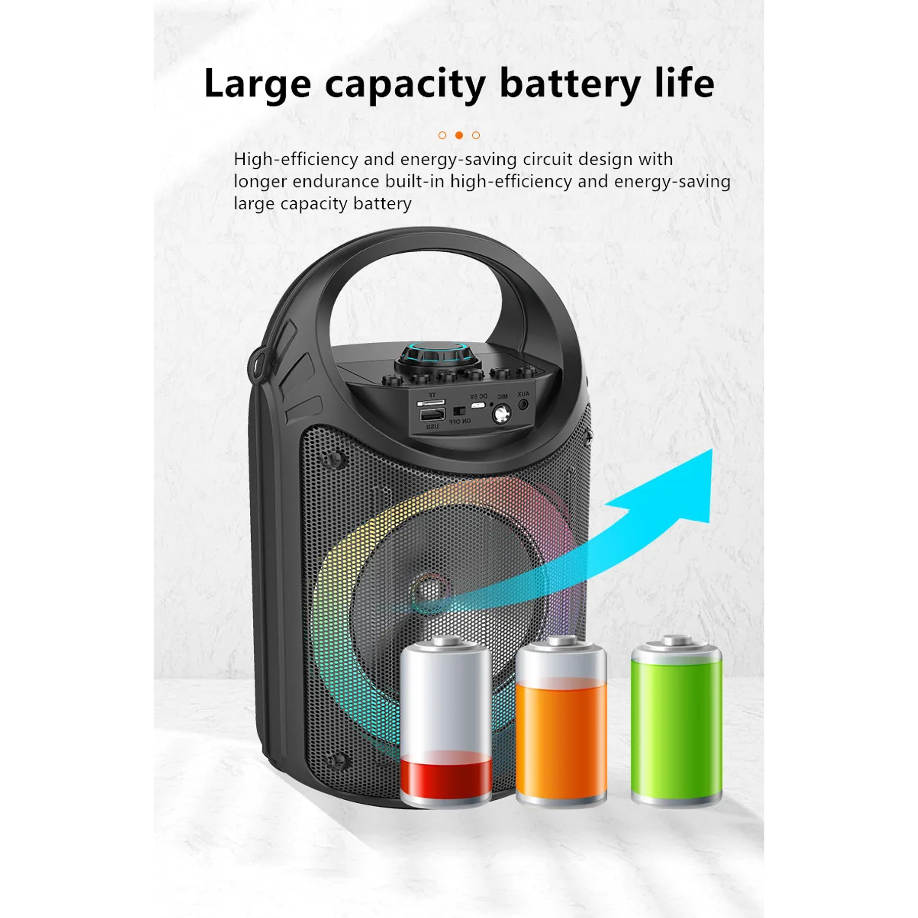 Parlante Bluetooth Portatil Altavoz  6