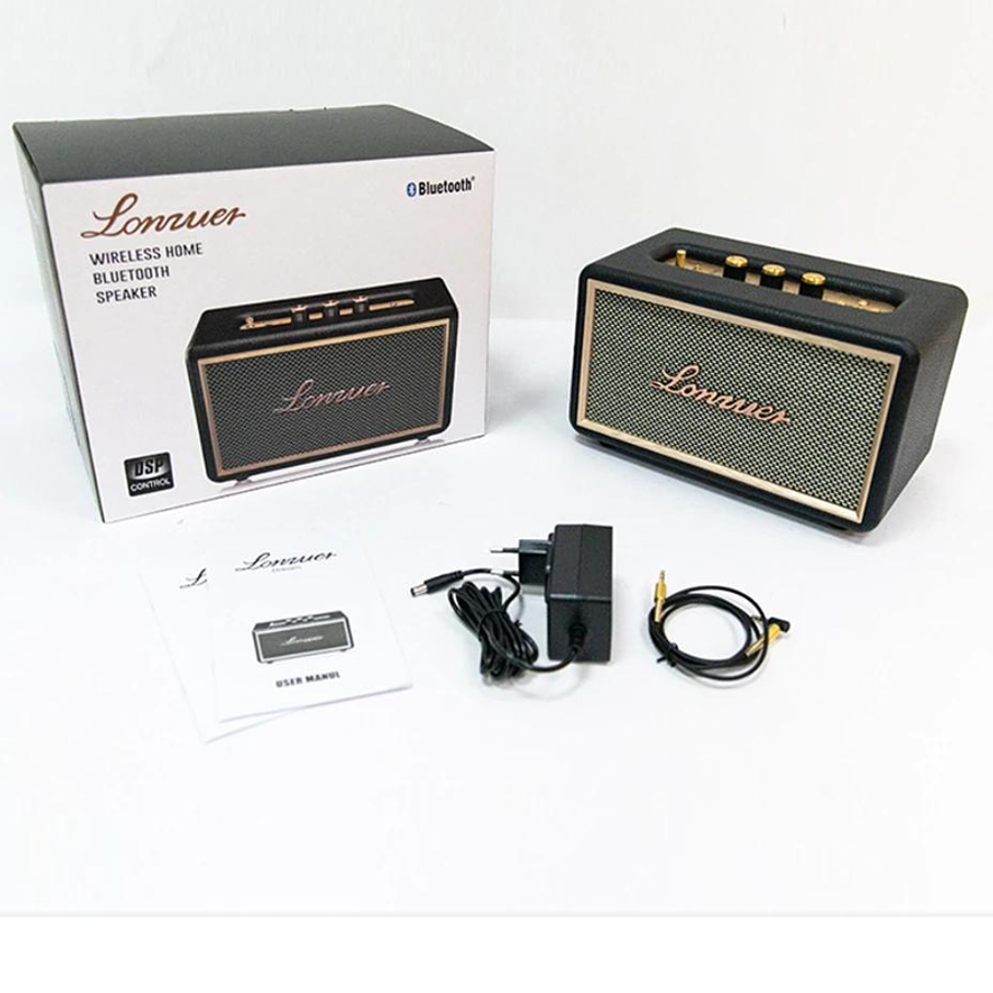 Parlante Lonwer BT  Vintage Ultra Music 1