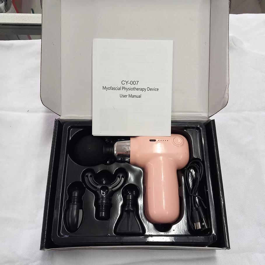 Pistola Masajeadora Alta Potencia Naranja 3