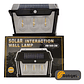 Farol Aplique Led Solar 3 Ampolletas Impermeable Ip65 - Miniatura 5