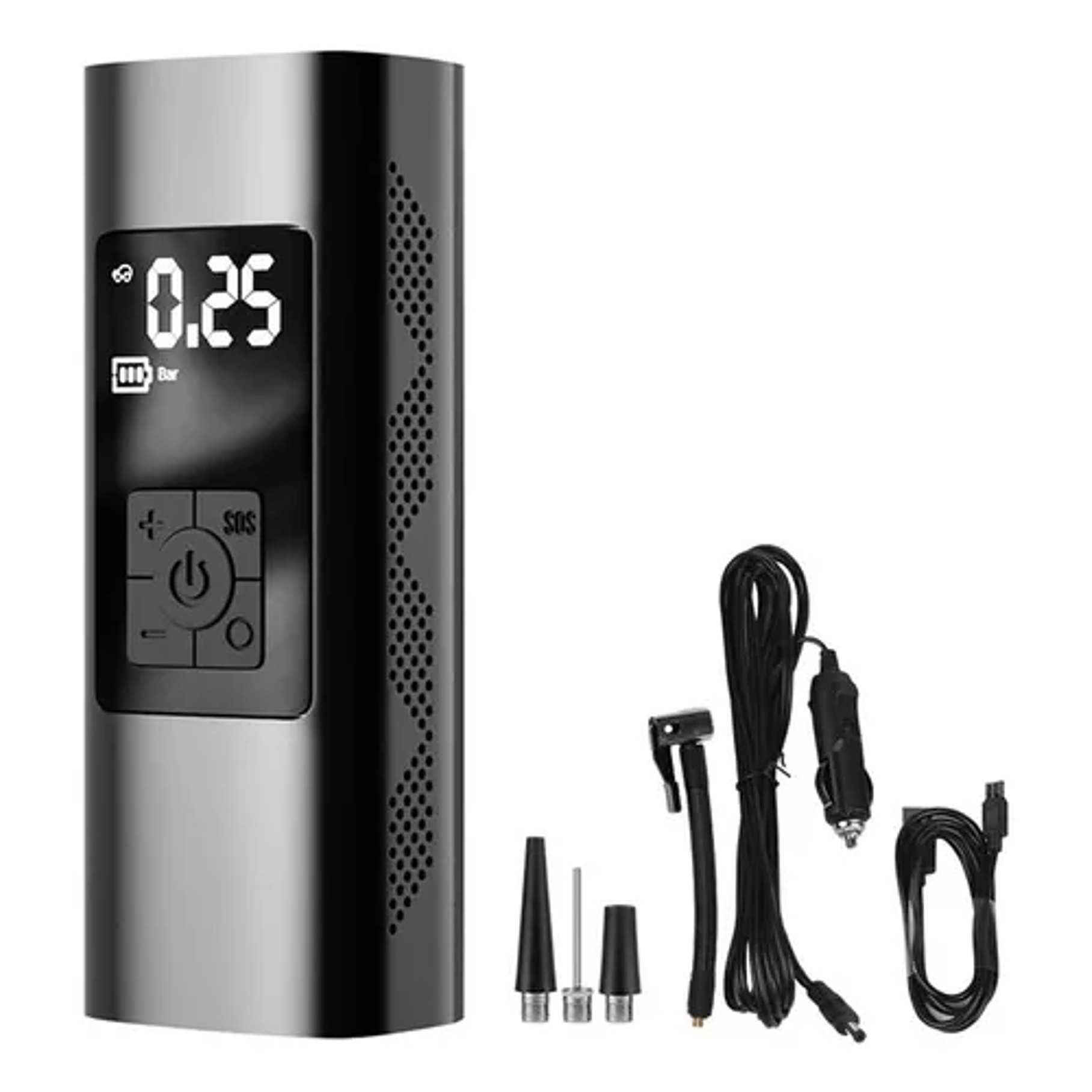 Compresor De Aire Portátil Inalámbrico Recargable De 6000 Ma De 150 Psi 3