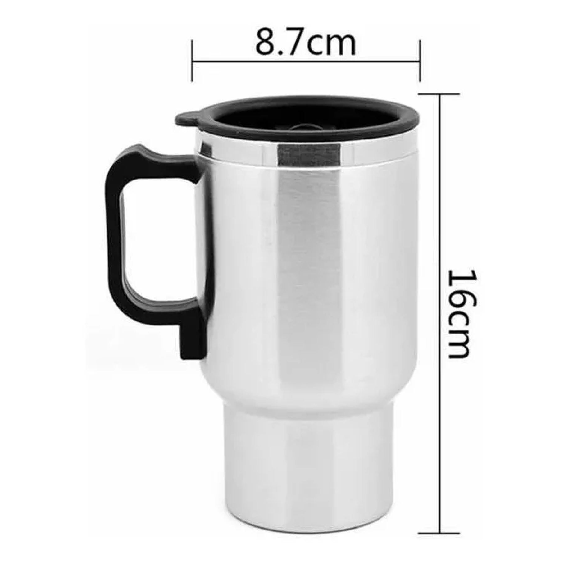 Hervidor Eléctrico Para Auto Taza De Calefacción Viaje Paseo 3