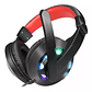 Auriculares Misde Gamer A65 Led Usb/p2, Color Negro, Led De Colores Claros - Miniatura 3