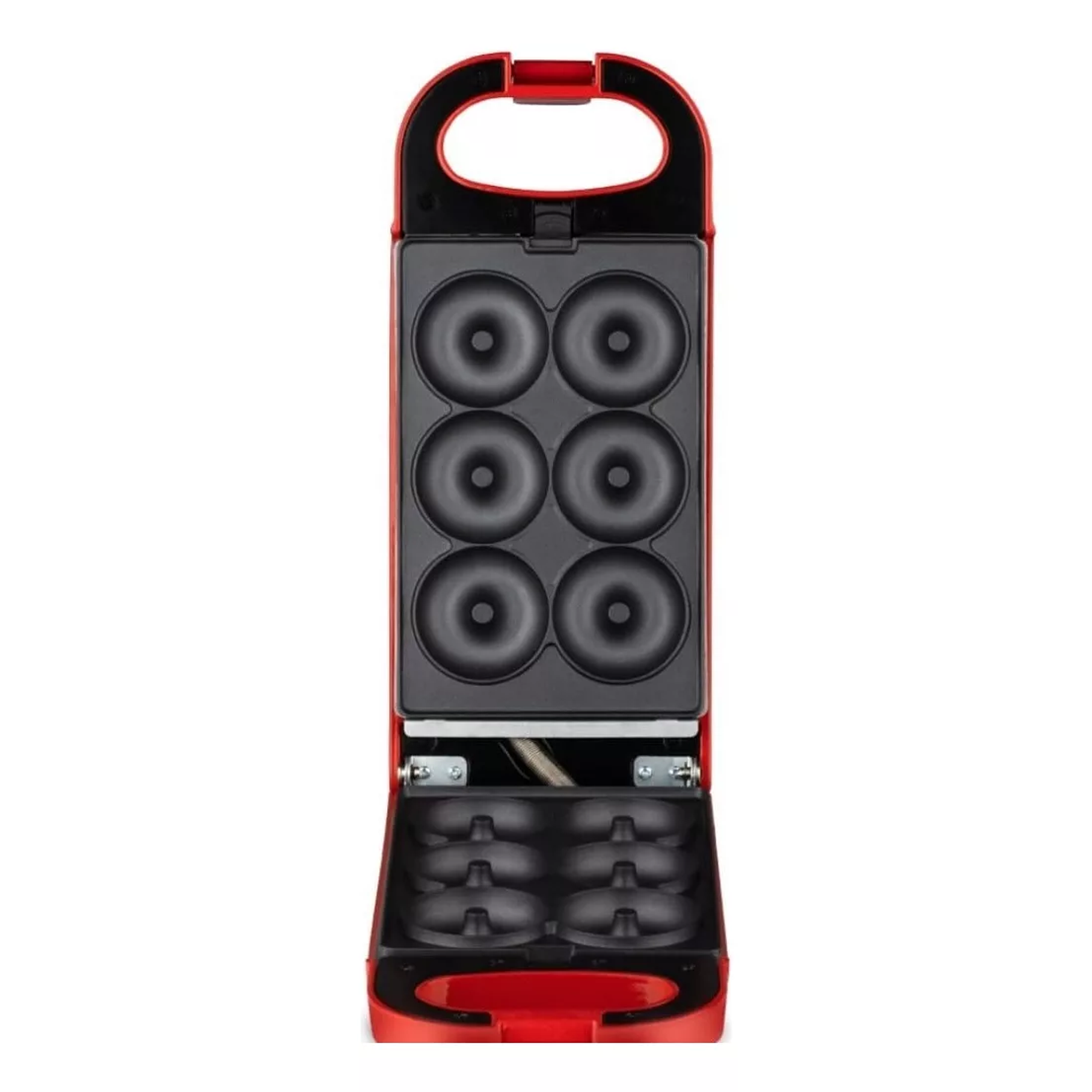 Máquina 5 En 1 Waffles Cake Madeleine Donas 700w Raf R.575 Color Rojo 5