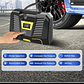 Compresor Aire Inflador De Neumaticos Para Auto Con Linterna - Miniatura 4