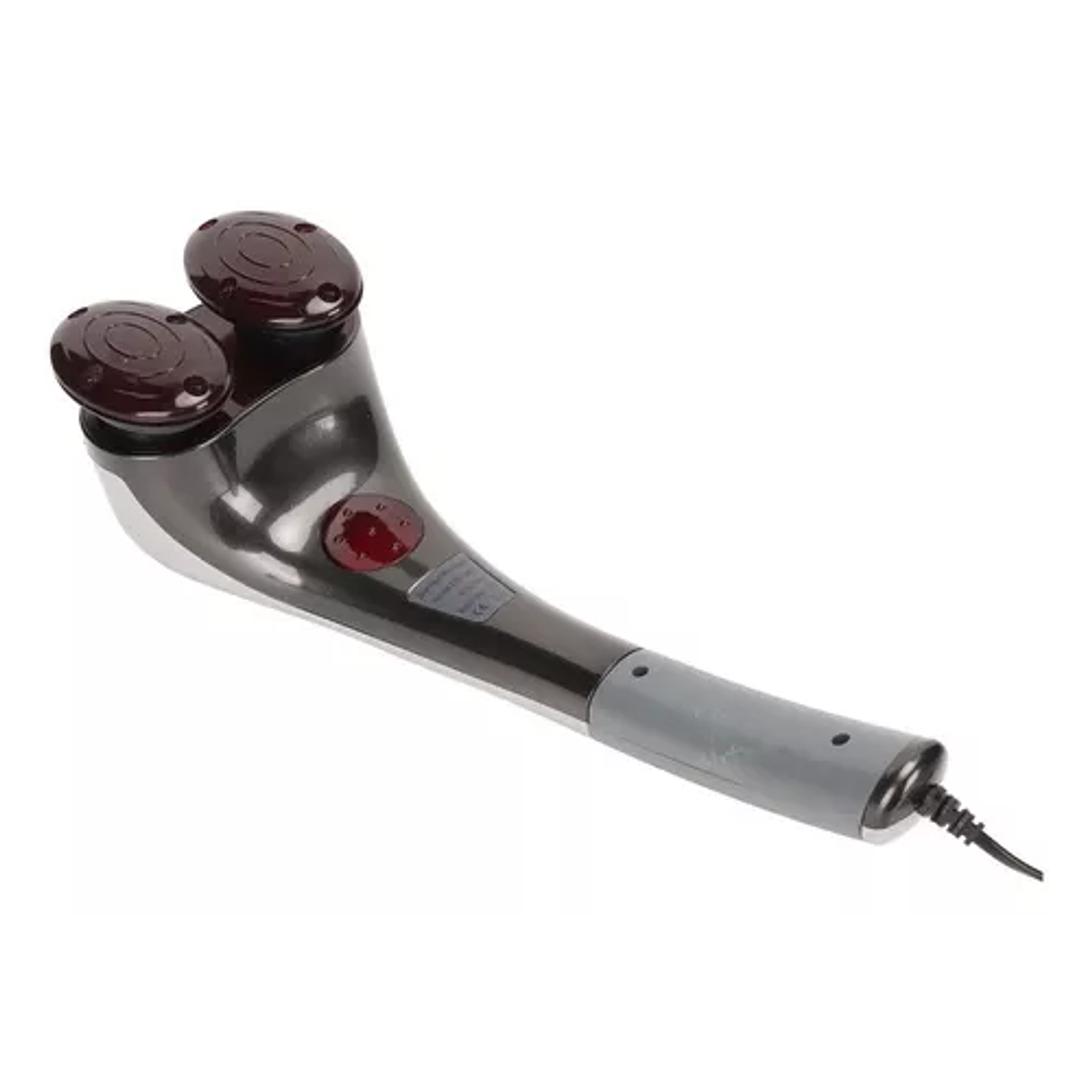 Masajeador Corporal Eléctrico Con Doble Cabezal Infrarrojo Color Gris 4