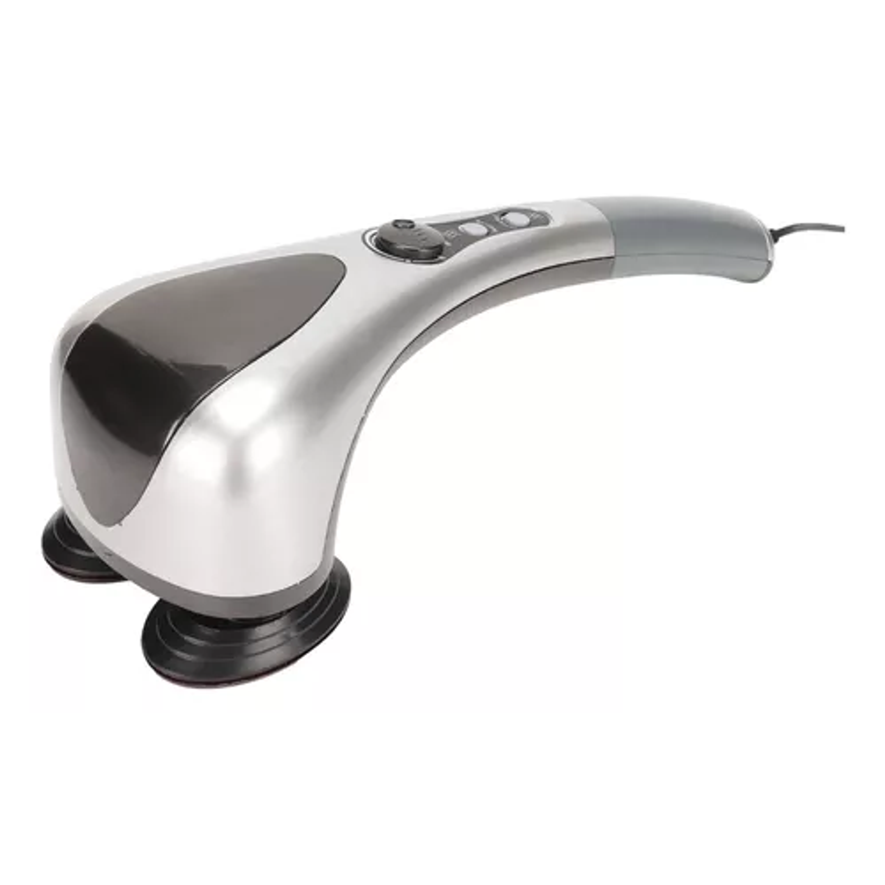 Masajeador Corporal Eléctrico Con Doble Cabezal Infrarrojo Color Gris 5