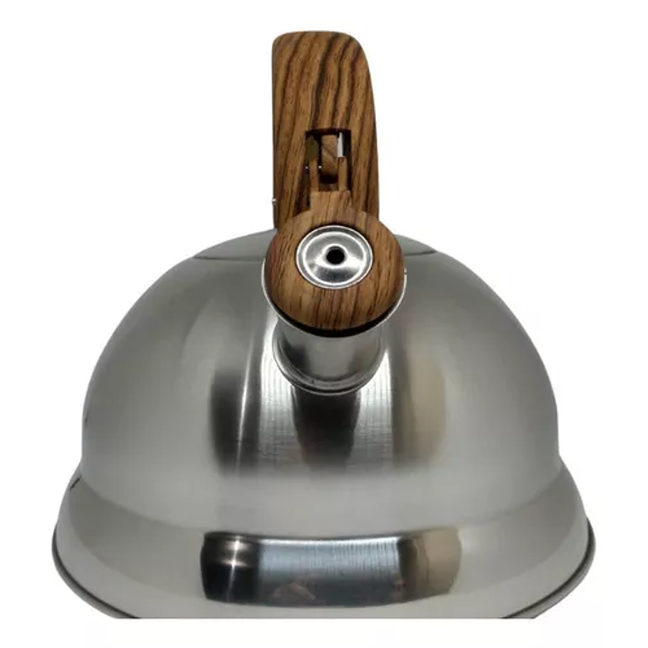 Hervidor de Acero de 2,5l Con Silvato de Mango 3