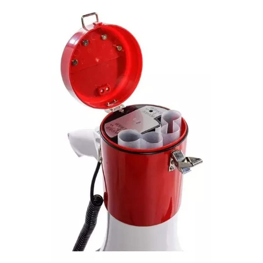 Megafono Portatil 50w Fuerte Altavoz Recargable Con Pilas 5