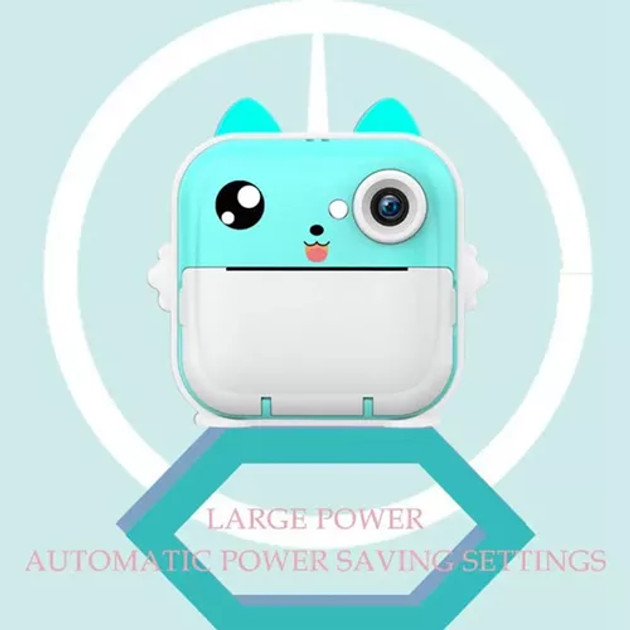Cámara De Fotos Para Niños Con Pantalla Ips De 2.4 Pulgadas 5