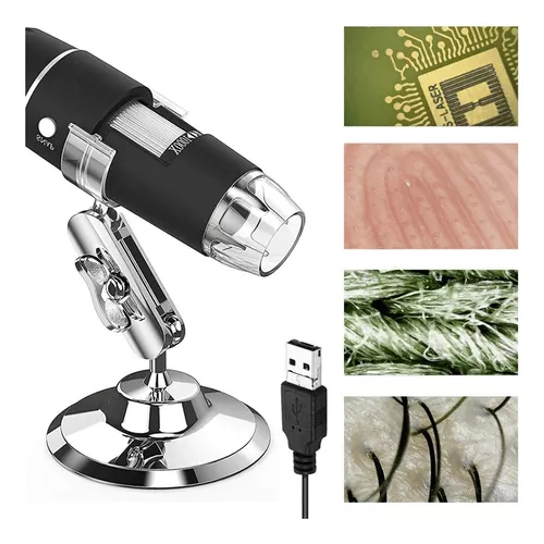  Microscopio Zoom 1600 x Cam 2.0 MP  2