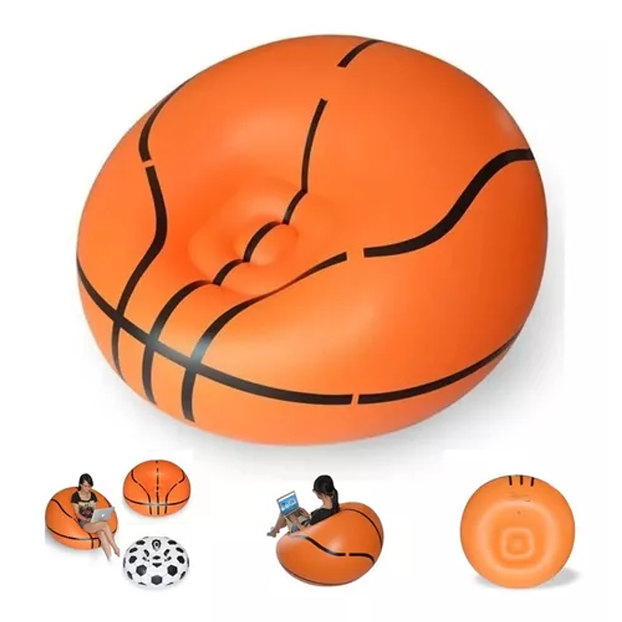 Sillon Inflable Puff Baloncesto Intime Gaming 1