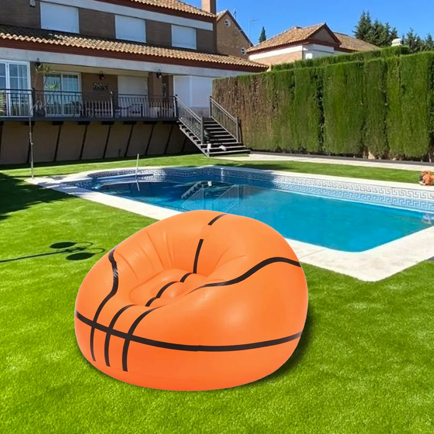 Sillon Inflable Puff Baloncesto Intime Gaming 5