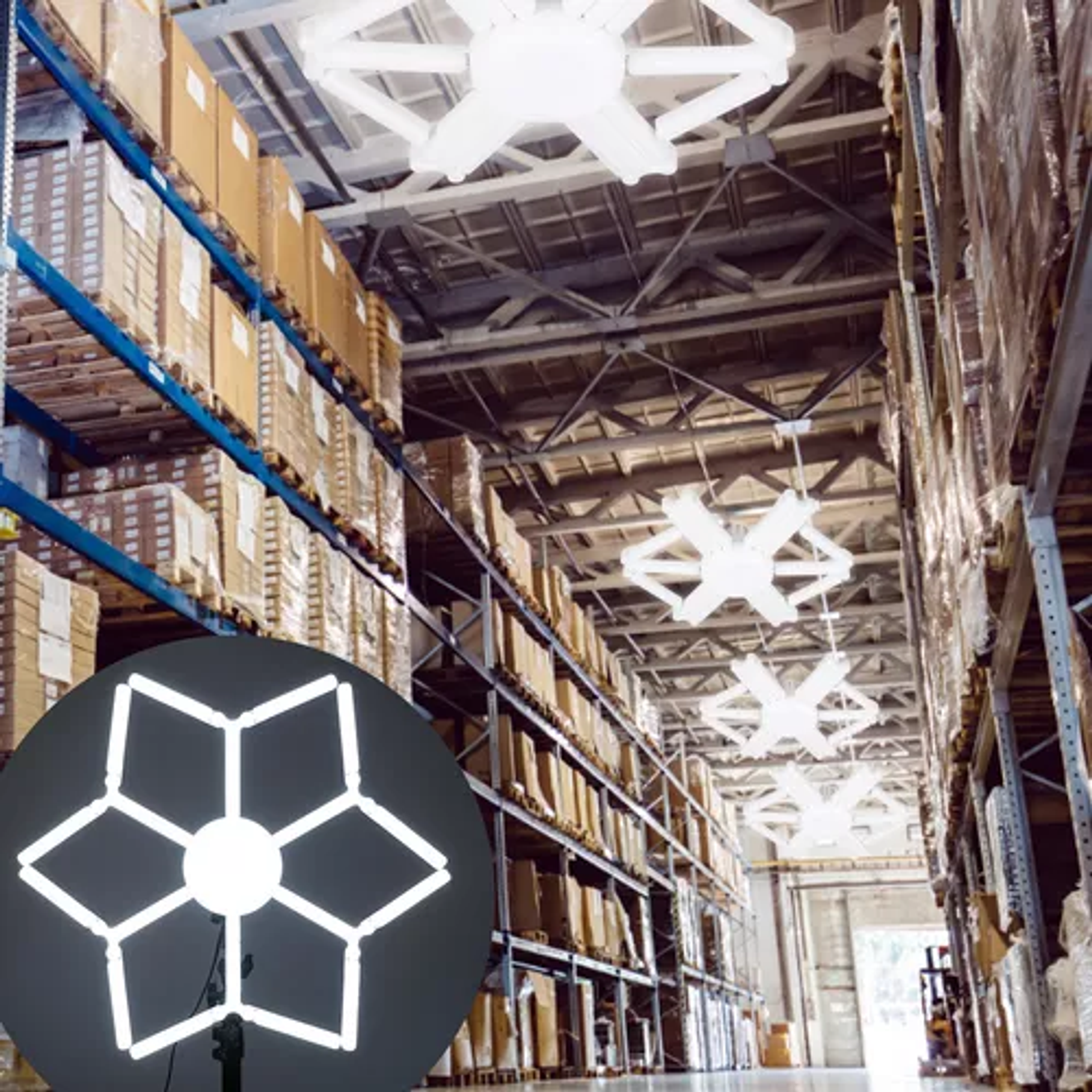 Bombilla Led De Techo Para Sótano, Luces De Garaje  4