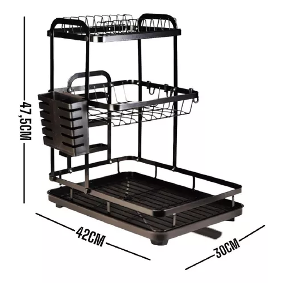 Secador Escurridor Platos Secador De Losa Destilador De Loza 3
