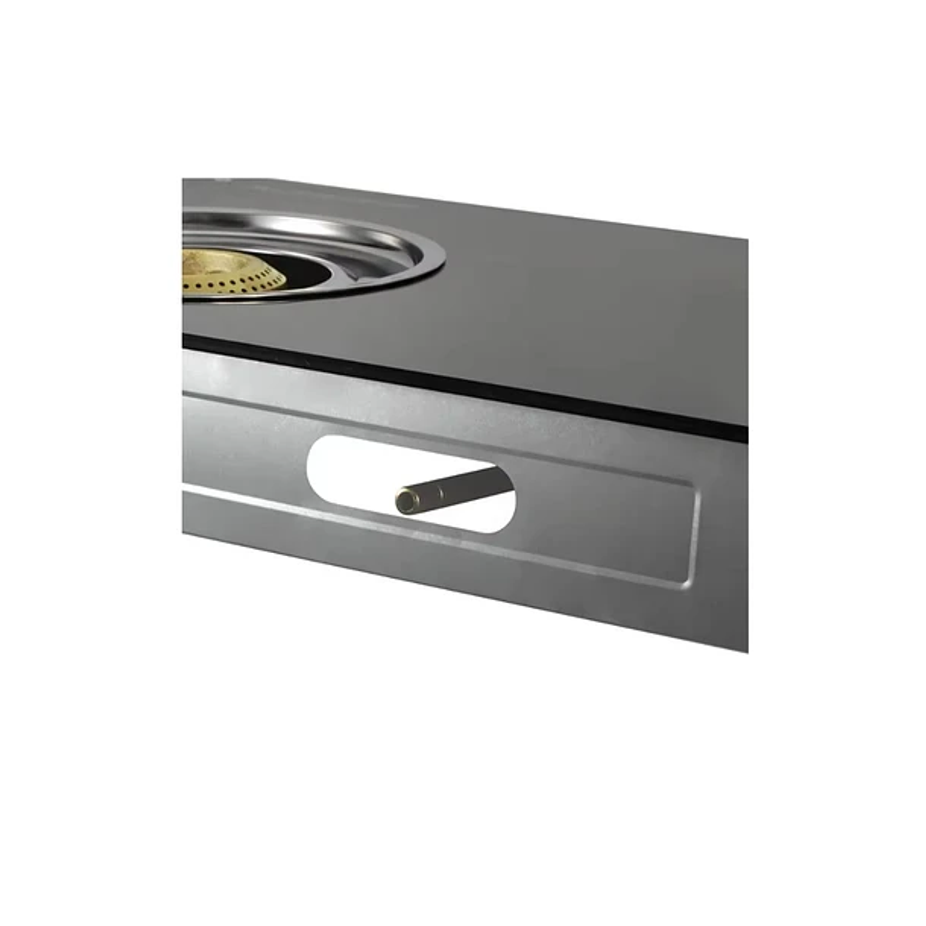 Cocinilla Encimera A Gas Vidrio Templado Raf 2 Platos 3