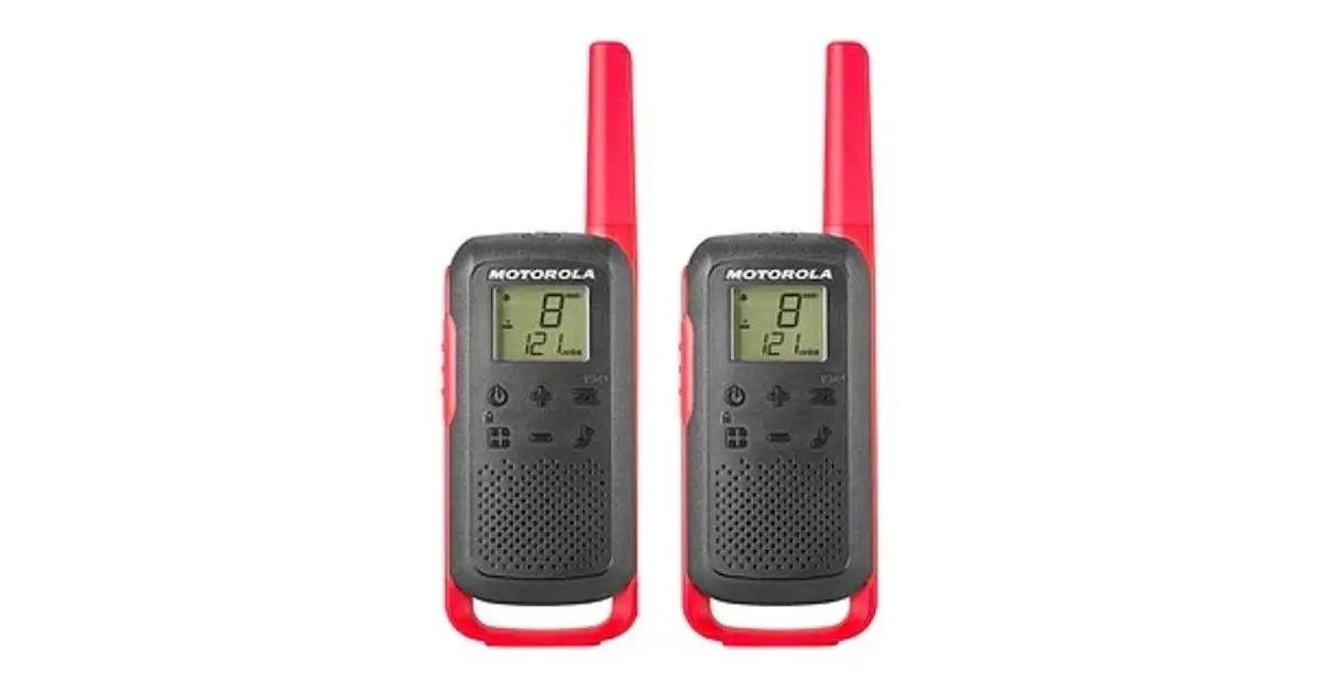 Radio Motorola Walkie-talkies Talkabout T210 Color Negro