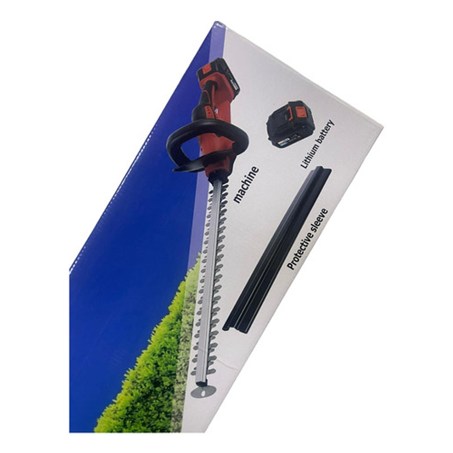 Cortasetos Podadora Eléctrica Cortador De Pasto 600w 2300rpm 4