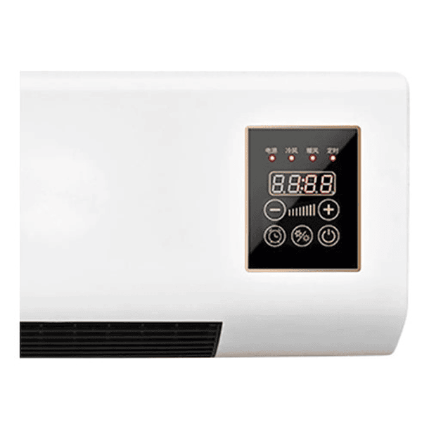 Aire Acondicionado Calefactor De Pared Frio Calor 2 En 1 Color Blanco 3