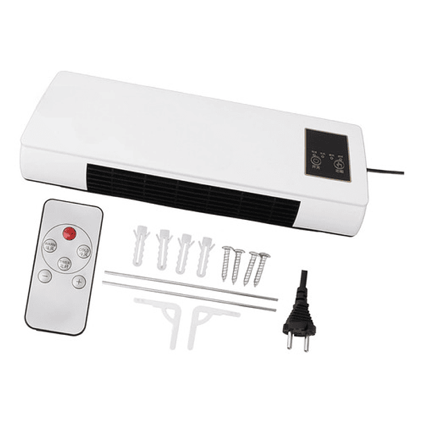 Aire Acondicionado Calefactor De Pared Frio Calor 2 En 1 Color Blanco 5
