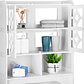 Mueble Estante de Baño Multifuncional Blanco  - Miniatura 5